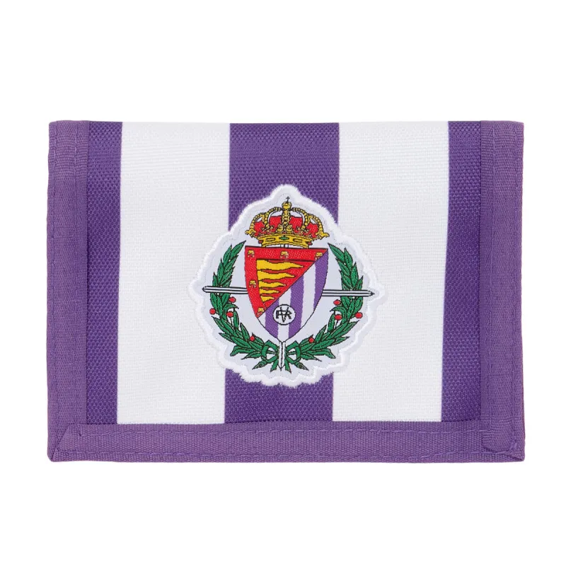 Vyriška Piniginė Real Valladolid C.F. Balta Purpurinė