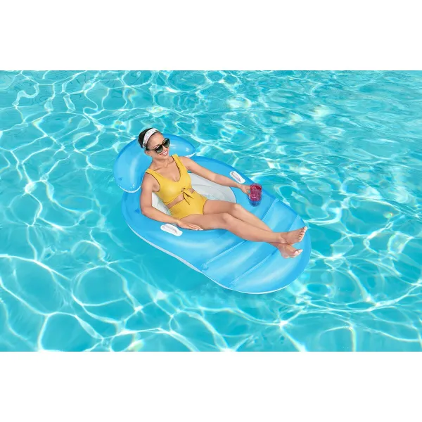 Täispuhutav basseinitool Bestway Relaxer 153 x 102 cm