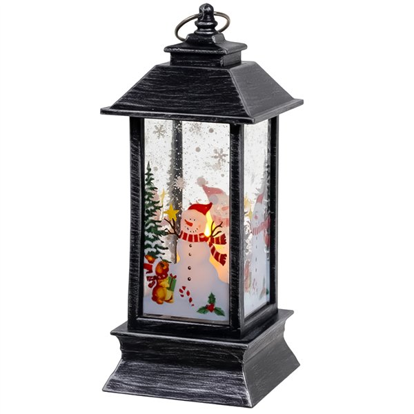 Silver LED Christmas Lantern Ruhhy 26755