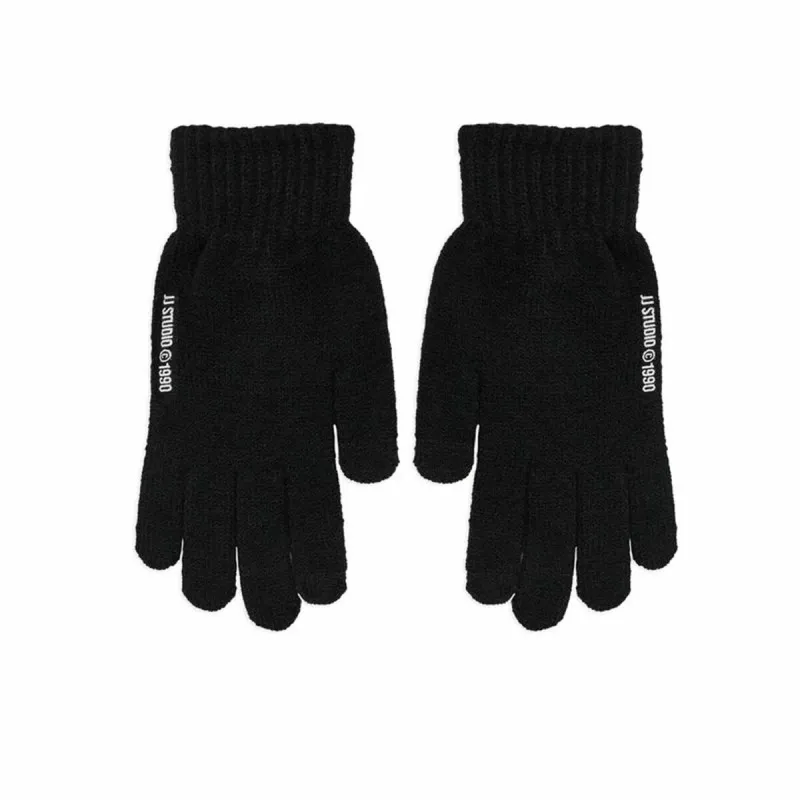 Перчатки для Сенсорного Экрана Jack & Jones Jacbottle Чёрный Один размер