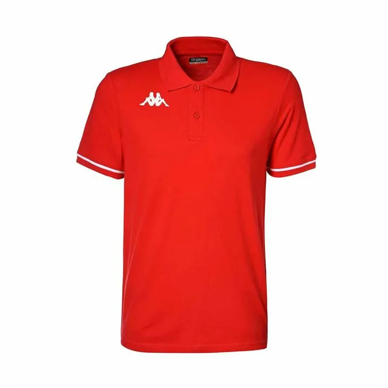 Miesten lyhythihainen poolopaita Kappa Kappa Barli Punainen 4XL