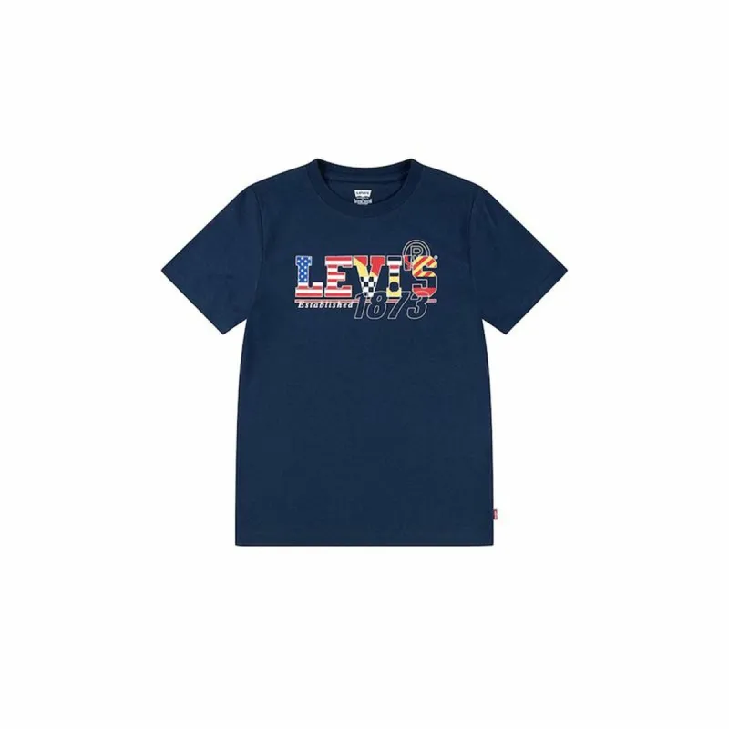 Vaikiška Marškinėliai su trumpomis rankovėmis Levi's Lvb Cast Off 4 metų