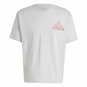 Vyriški marškinėliai su trumpomis rankovėmis Adidas Berlin Bear Balta S