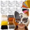DIY Cat Mask 6 pcs + Accessories Maaleo 26570