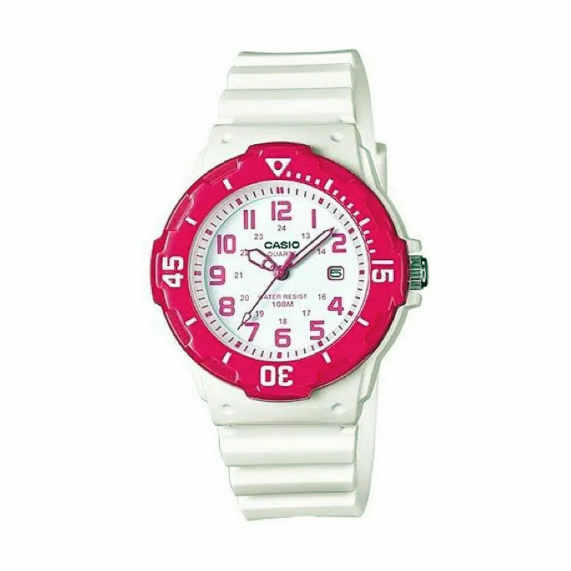 Naiste Kell Casio COLLECTION Valge (Ø 34 mm)