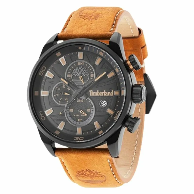 Vīriešu Pulkstenis Timberland TBL14816JLB02 Melns (Ø 46 mm)