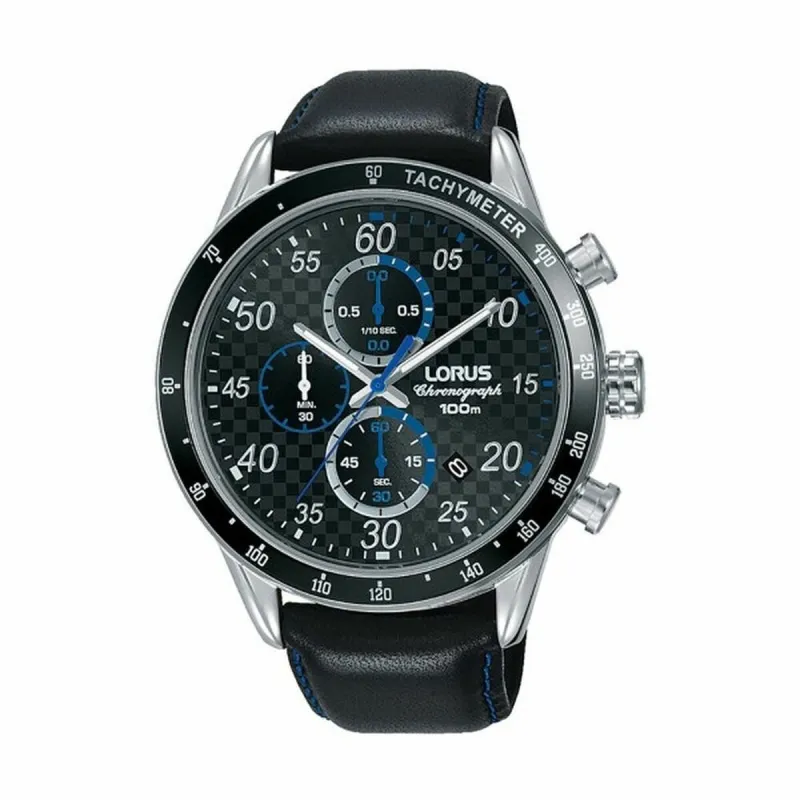Мужские часы Lorus SPORTS Чёрный (Ø 45 mm)