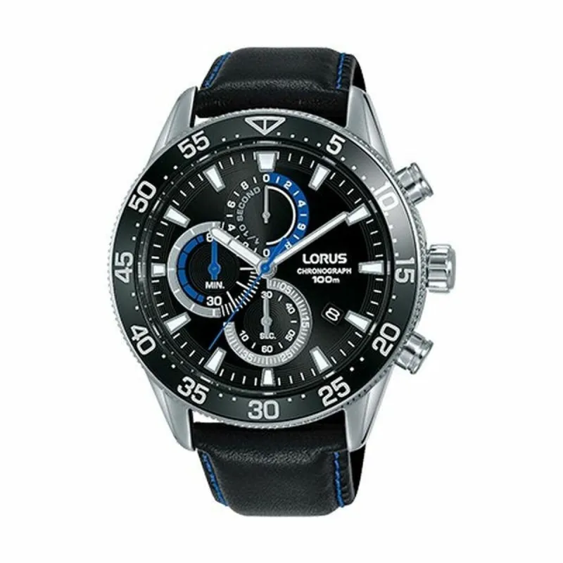 Laikrodis vyrams Lorus SPORTS Juoda (Ø 45 mm)