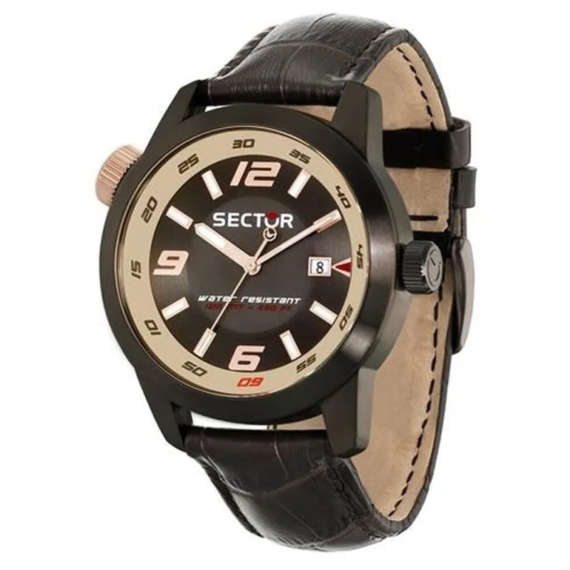 Vīriešu Pulkstenis Sector R3251102019 Melns (Ø 48 mm)