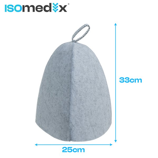 Фетровая шапка для сауны Isomedix 26455