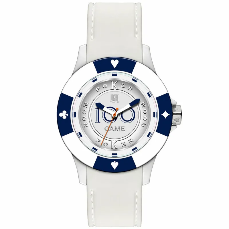 Unisex Pulkstenis Light Time POKER (Ø 41 mm)