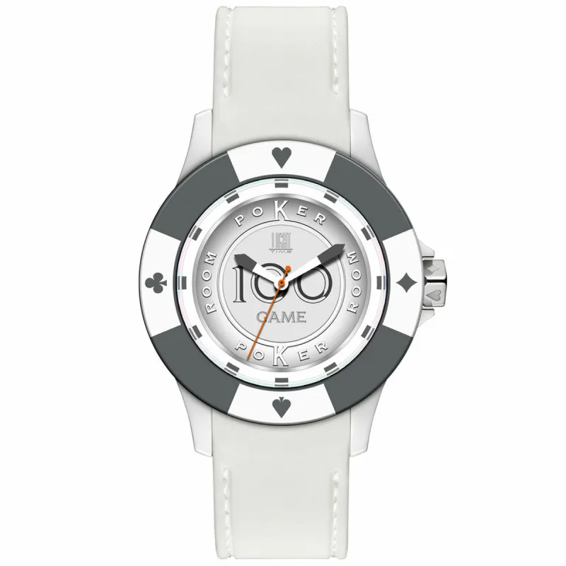Unisex Pulkstenis Light Time POKER (Ø 41 mm)