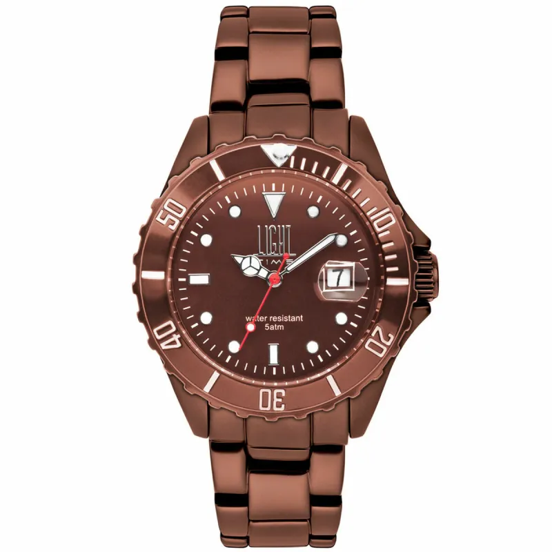 Miesten rannekellot Light Time ALLUMINIUM (Ø 40 mm)