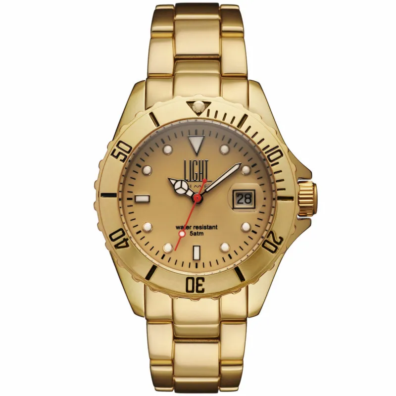 Miesten rannekellot Light Time ALLUMINIUM (Ø 40 mm)