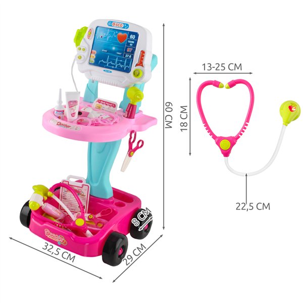 Little Doctor Set - Pink Stroller 26556
