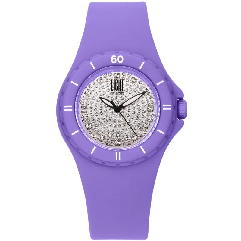 Naiste Kell Light Time SILICON STRASS (Ø 36 mm)