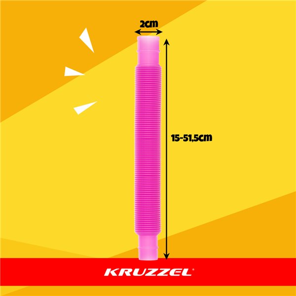Sensoriniai vamzdeliai - 10 vnt. Kruzzel 26693