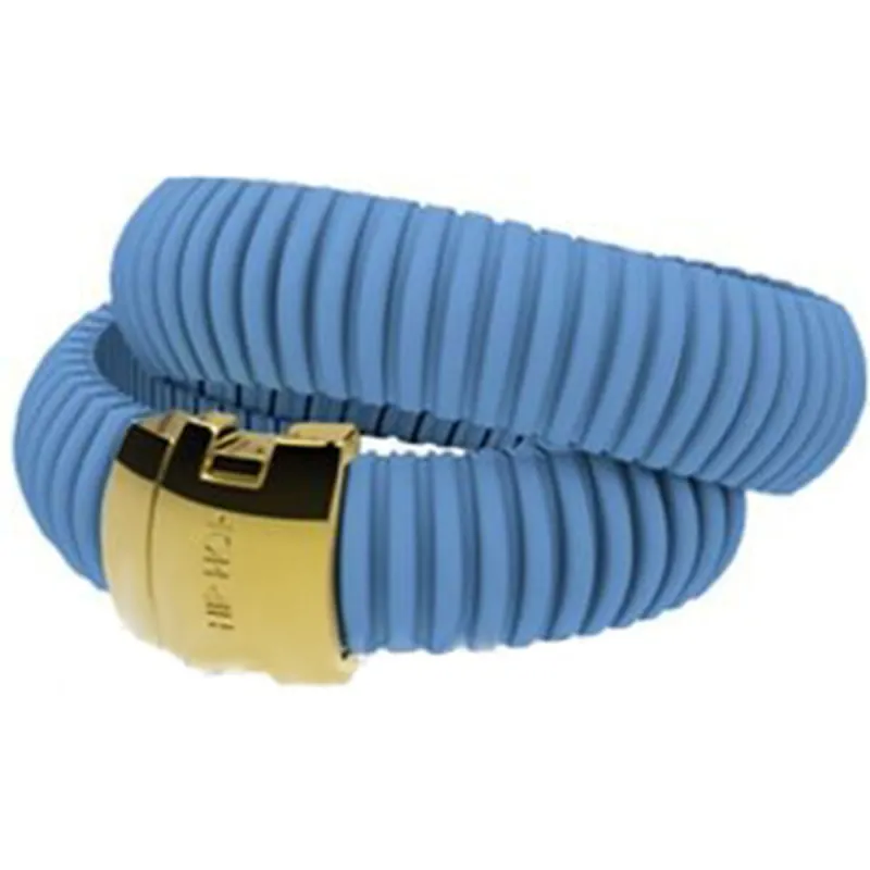 Naisten rannekorut Hip Hop ICON LIGHT BLUE BRACCIALE DOPPIO/ DOUBLE BRACELET