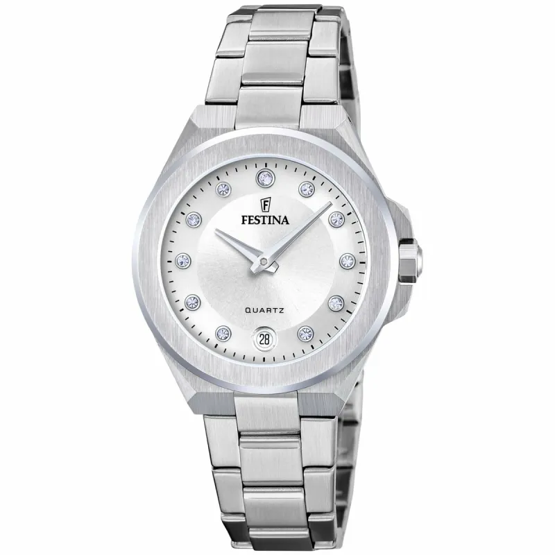 Мужские часы Festina F20700/1 Серебристый