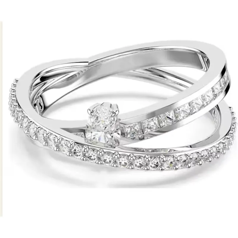 Женские кольца Swarovski 5691230 Серебристый 18