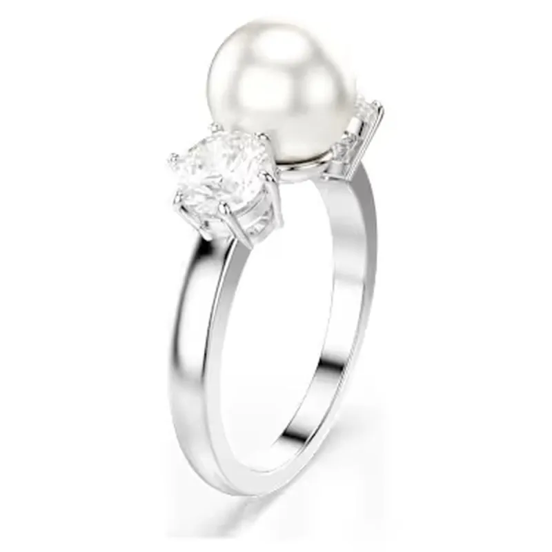 Moteriški žiedas Swarovski 5689631 Sidabras 12