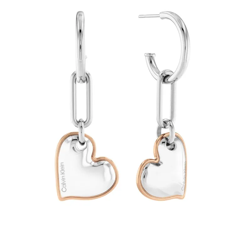 Sieviešu Auskari Calvin Klein 35000304 Sterling silver 925 Sudrabains