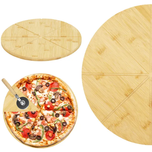 Pizzalauta + pizzaveitsi Springos KI0112