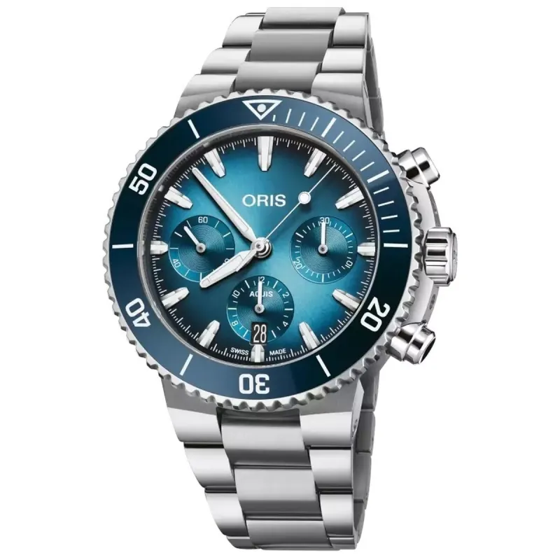 Miesten rannekellot Oris 771779341550782301PE (Ø 43,5 mm)