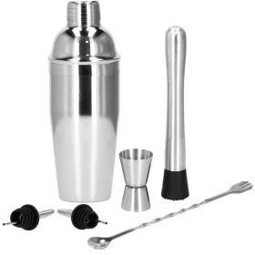 KI0013 BARTENDER SET FOR DRINKS SHAKER 550 ML, 6 ELEMENTS.