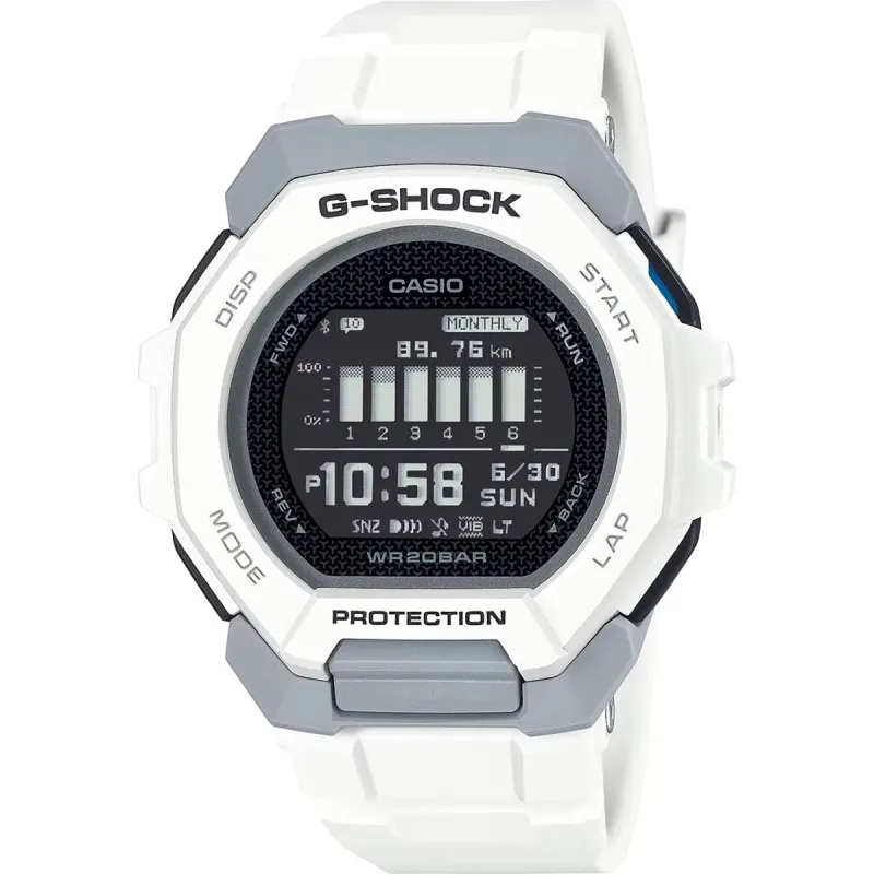Vīriešu Pulkstenis Casio G-Shock G SQUAD -  SUNNY SIDE STYLE Melns (Ø 47,5 mm)