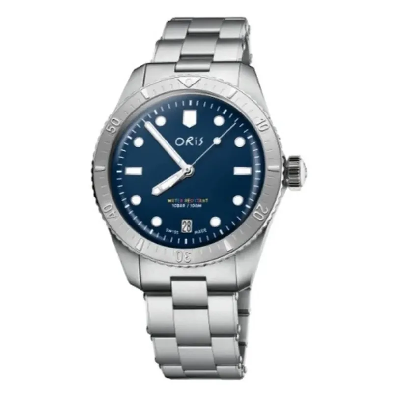 Laikrodis vyrams Oris 73377714085SET (Ø 38 mm)