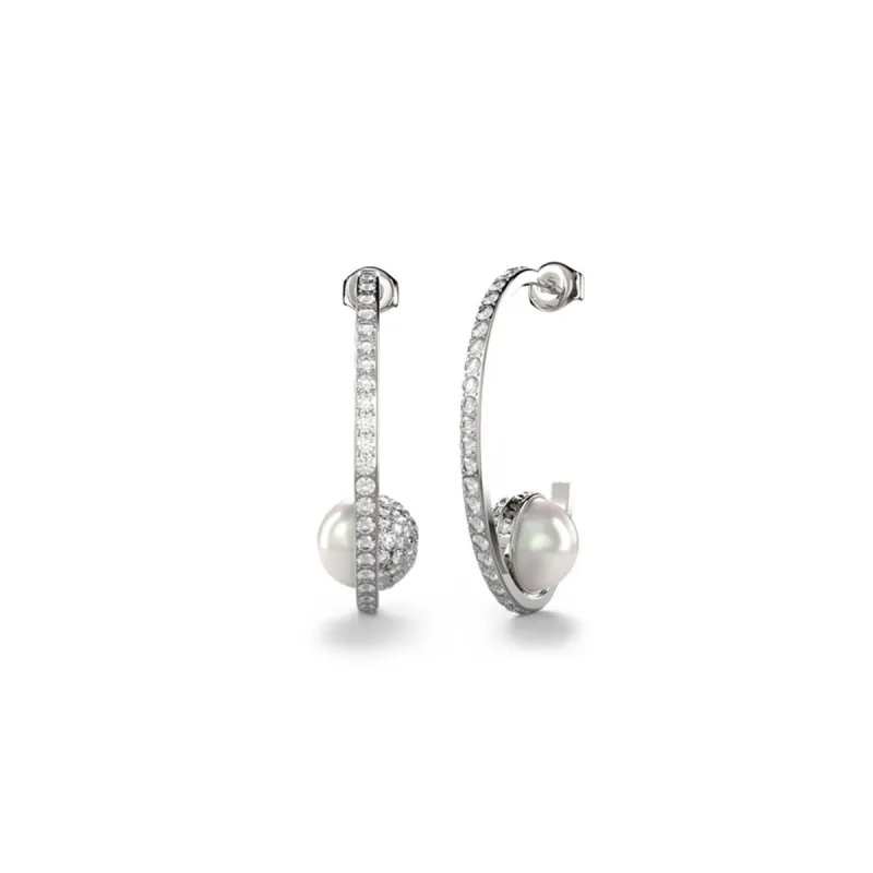 Moteriški auskarai Guess JUBE04452JWRHT-U 2 cm