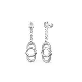 Naisten korvakorut Guess JUBE04507JWRHT-U Hopeinen