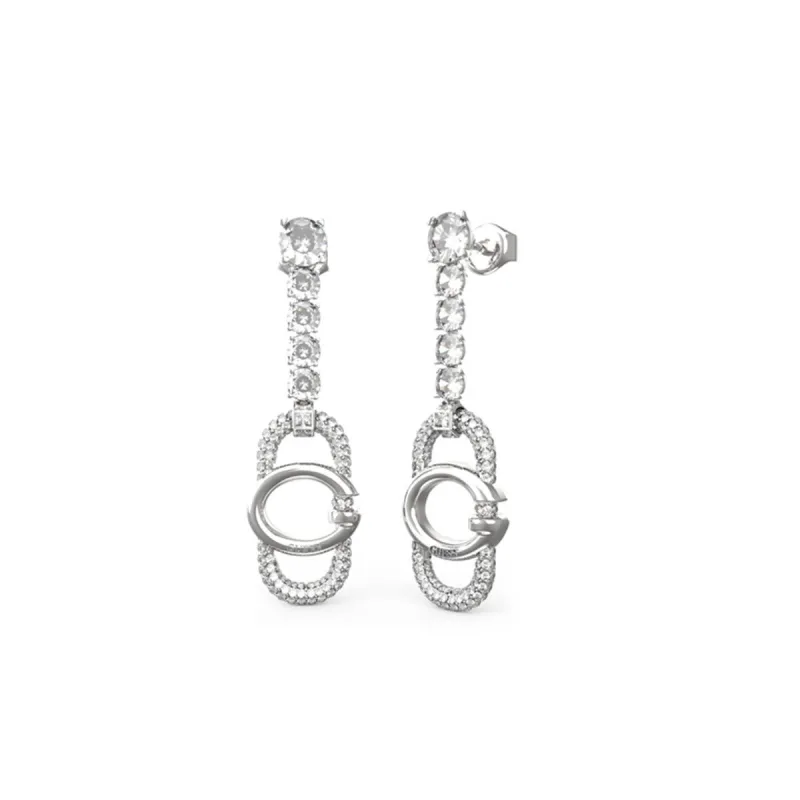 Moteriški auskarai Guess JUBE04507JWRHT-U Sidabras