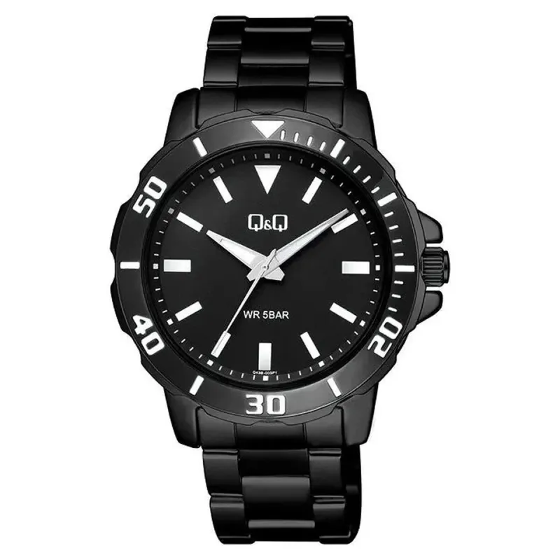 Laikrodis vyrams Q&Q Q43B-003PY (Ø 44 mm)