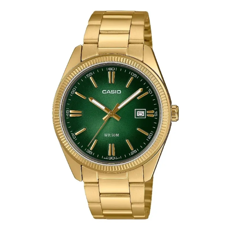 Laikrodis vyrams Casio MTP-1302PGC-3AVEF Žalia