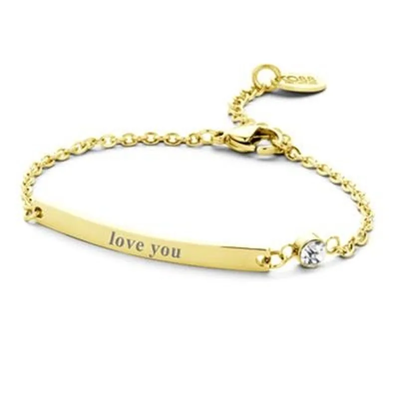 Женские браслеты CO88 Collection 8CB-90133 Позолоченный