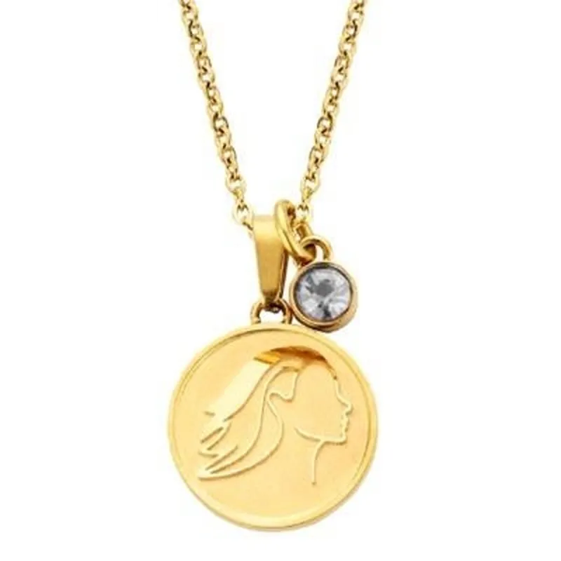 Женские кулоны CO88 Collection 8CN-26081 Позолоченный