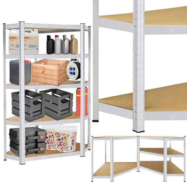 Riiul Springos HA5214 180 x 90 x 40cm 5 riiulit