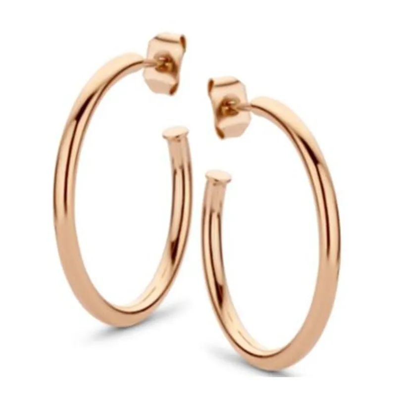 Sieviešu Auskari CO88 Collection 8CE-70066 Rozā zelts