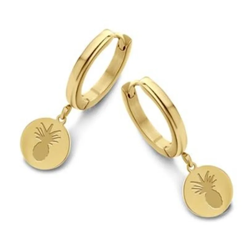 Женские серьги CO88 Collection 8CE-70086 Позолоченный
