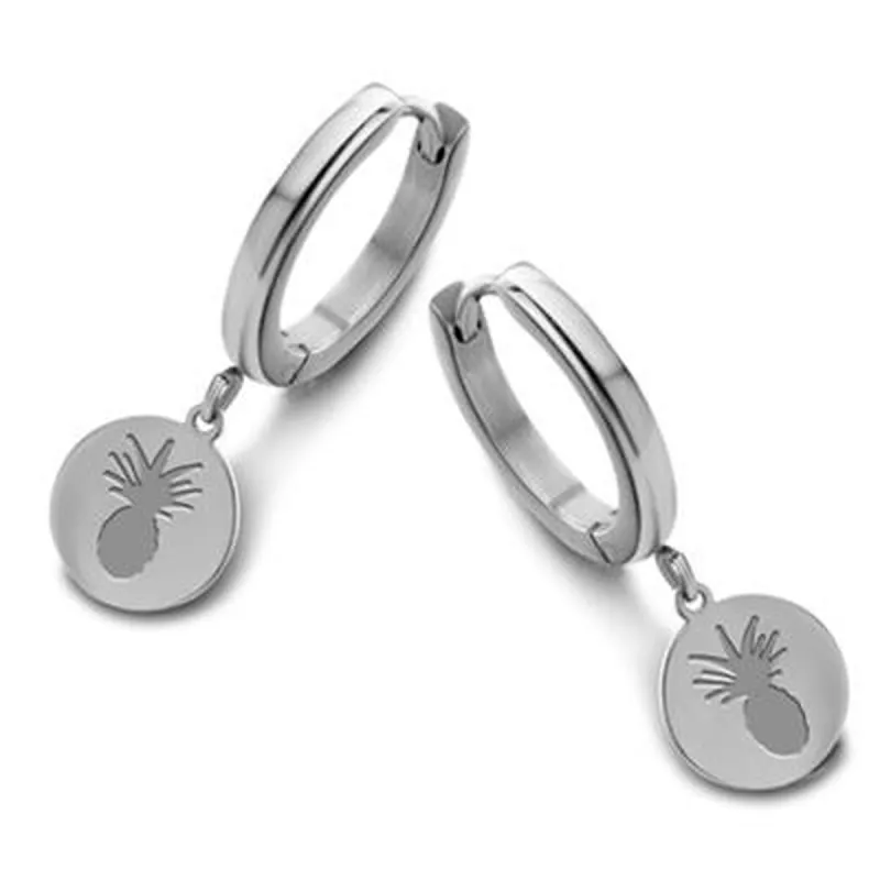 Женские серьги CO88 Collection 8CE-70089 Серебристый