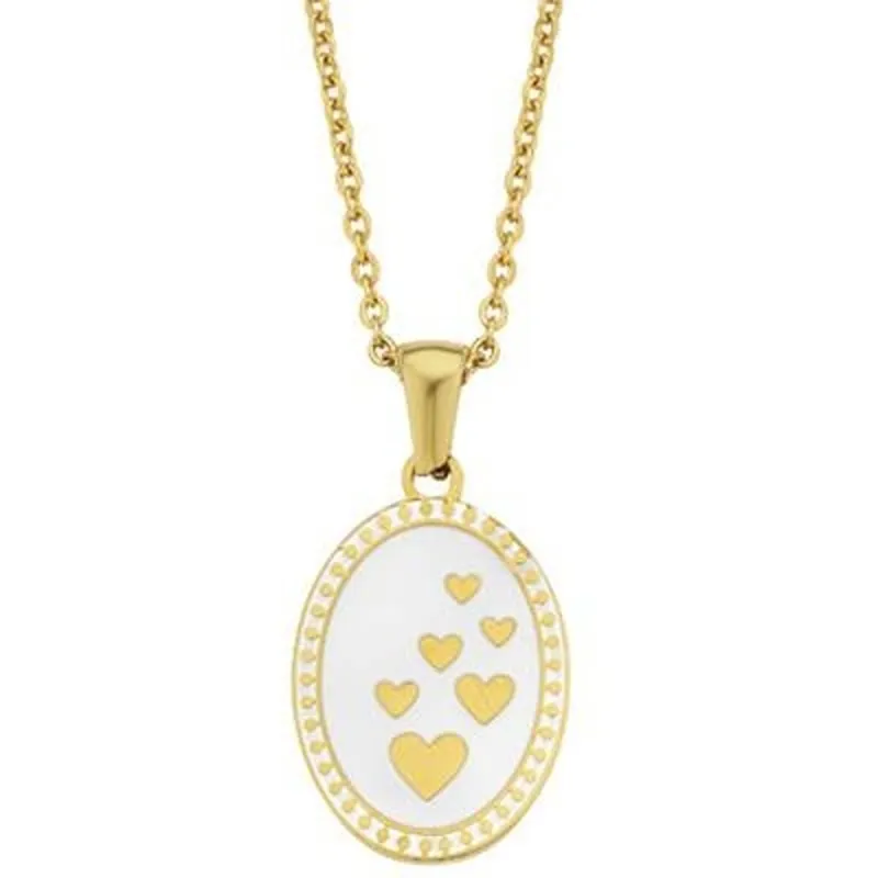 Moteriškas pakabukas CO88 Collection 8CN-26133 Auksinis