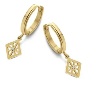 Женские серьги CO88 Collection 8CE-70119 Позолоченный
