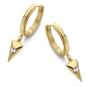 Женские серьги CO88 Collection 8CE-70117 Позолоченный