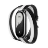 Pulksteņa siksna Xiaomi CORREA BAND 8 D WRAP Balts Melns