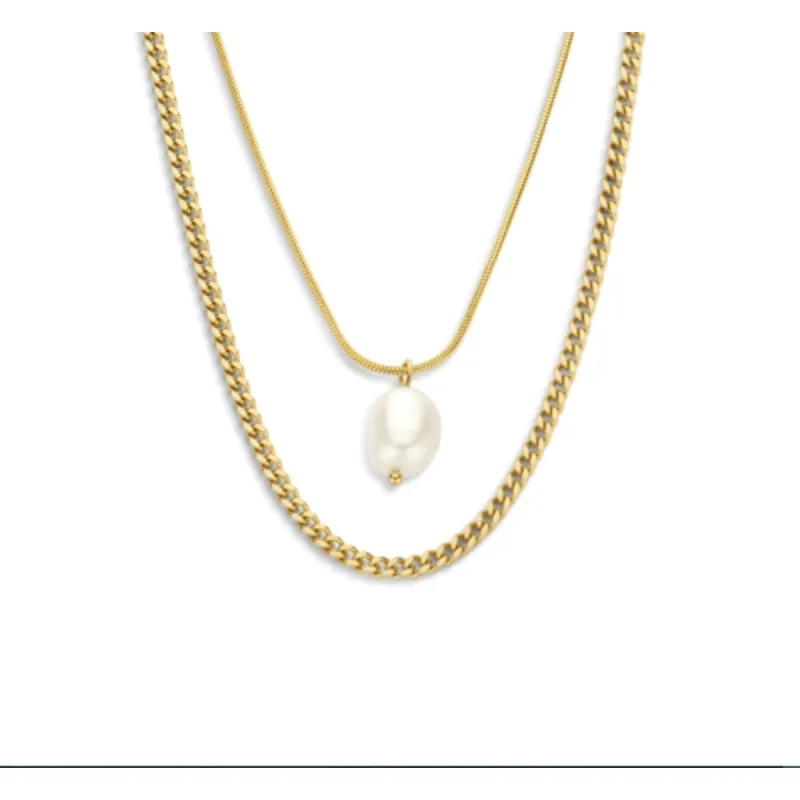 Женские цепочки CO88 Collection 8CN-26272 Позолоченный