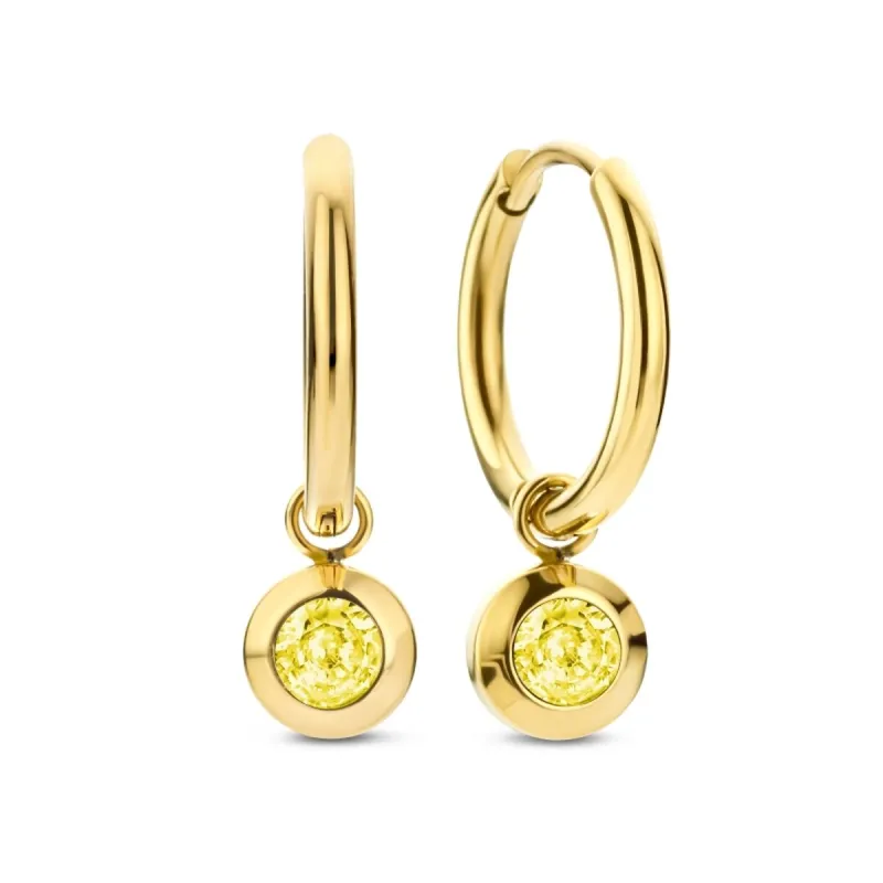 Moteriški auskarai CO88 Collection 8CE-70482 Auksinis