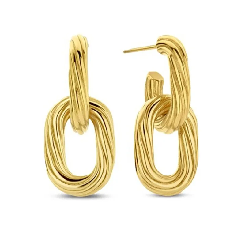Moteriški auskarai CO88 Collection 8CE-70554 Auksinis