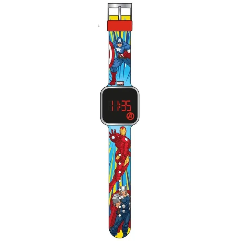 Sieviešu Pulkstenis The Avengers AVENGERS - LED WATCH (Ø 33 mm)
